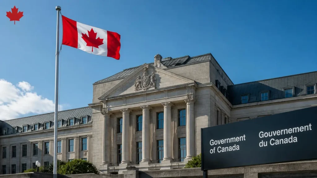 Immigration Canada 2026 — bâtiment gouvernemental canadien